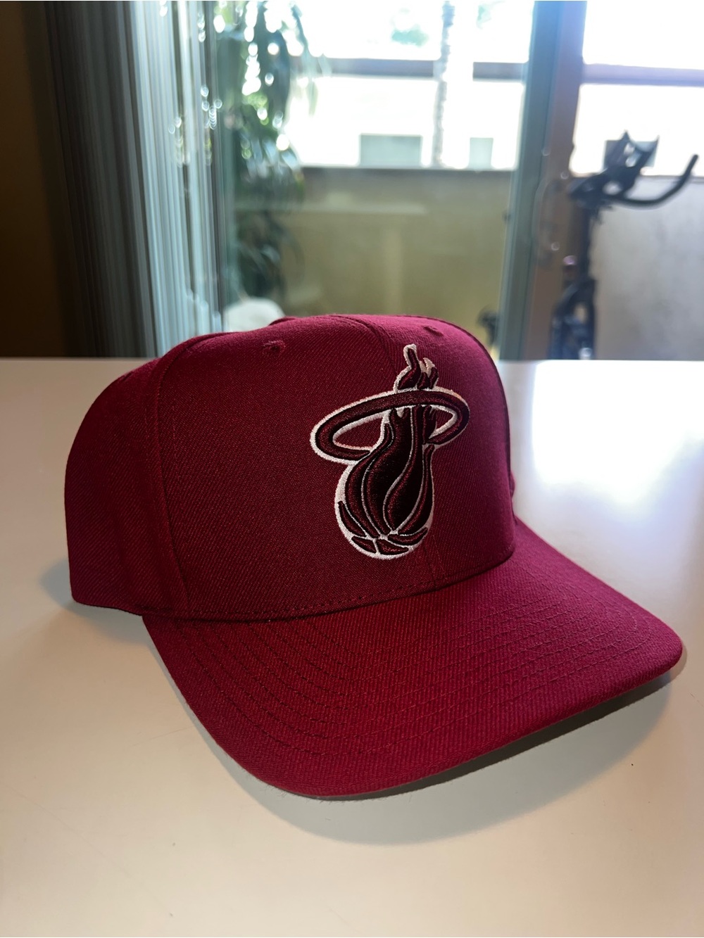 Miami Heat Basketball Snapback Hat